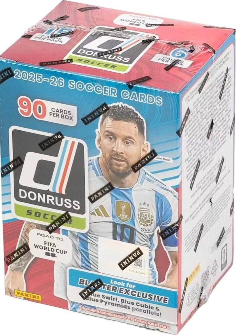Panini Donruss Road to FIFA World Cup 2026 – Blaster Box 2025/26 (90 de carduri)