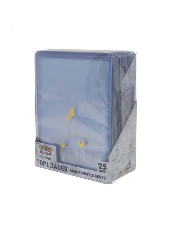 Ultra PRO Pokémon Pikachu – Set 25 Toploadere + 25 Folii de protecție