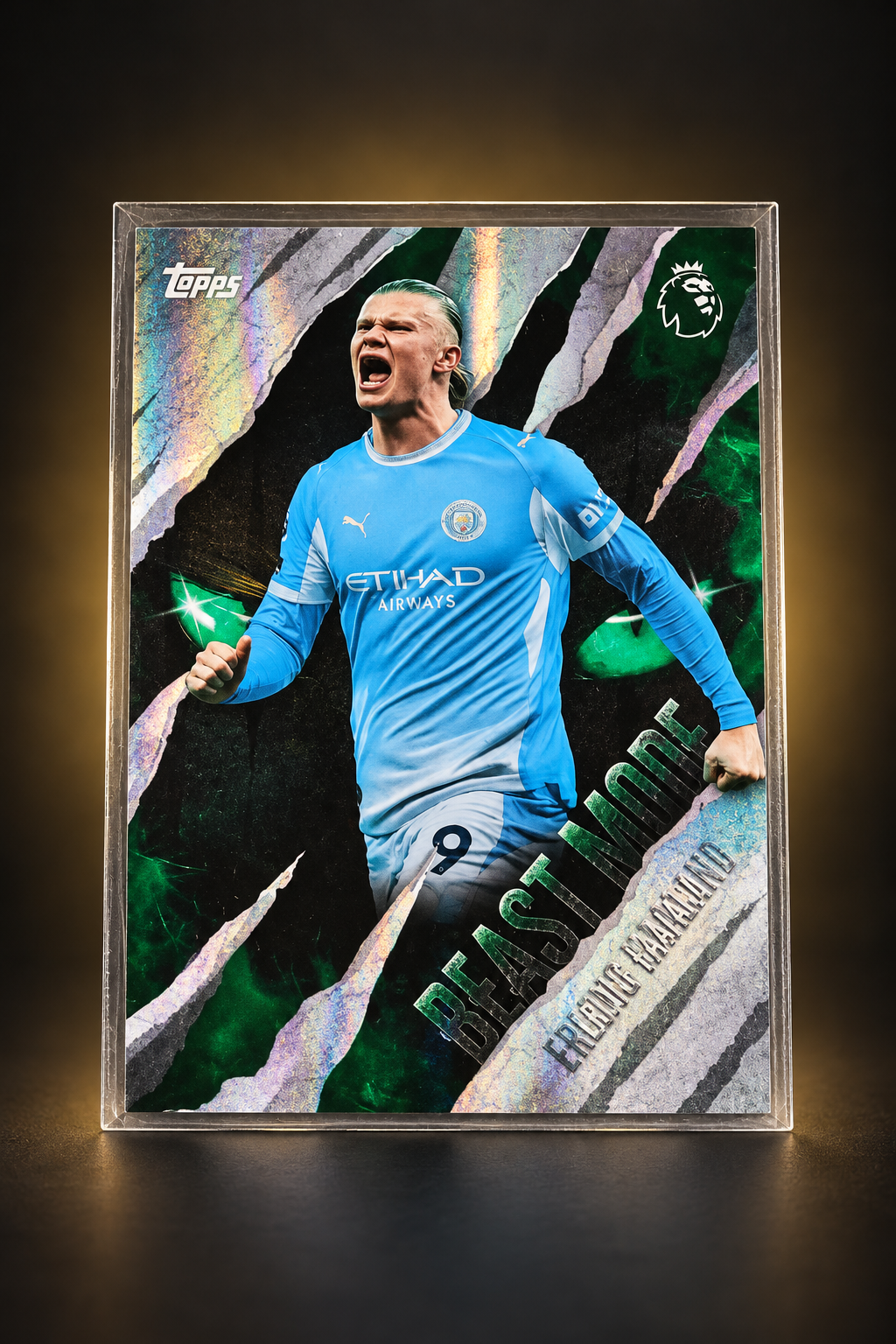 Erling Haaland – Topps Premier League Beast Mode BM17 – Card individual