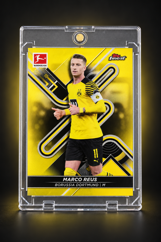 Marco Reus – Topps Finest Bundesliga Yellow Refractor /350 – 287/350 – Card individual