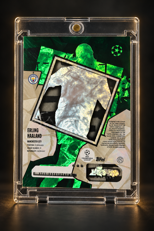 Erling Haaland – Topps Crystal Premium Green /75 – Manchester City – 33/75