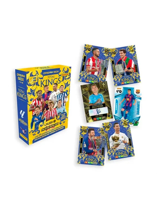 Panini Adrenalyn XL LaLiga 2025/26 – Dream Box Total Kings – 50 cartonașe (ESP)