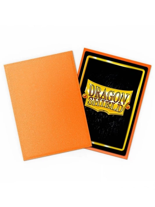 Dragon Shield Matte Amber – Folii de protecție pentru cartonașe – 100 bucăți