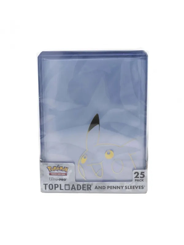 Ultra PRO Pokémon Pikachu – Set 25 Toploadere + 25 Folii de protecție